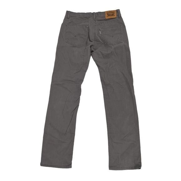 Levi's 511 Gray Slim Taper Fit Jeans Size 30 Women's - Picture 3 of 6